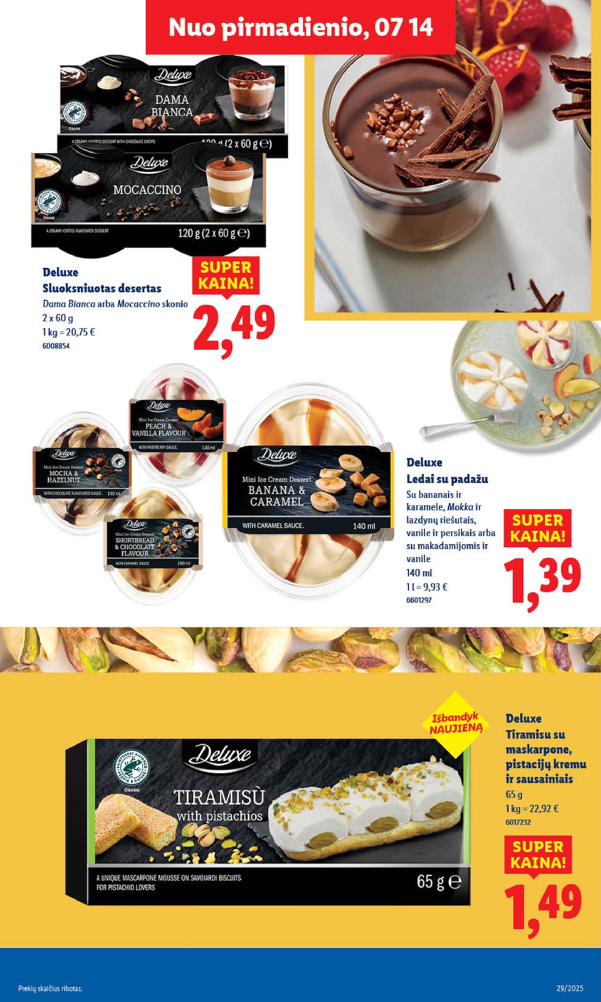 Naujausias LIDL kaininis katalogas 2025.07.14 - 2025.07.20