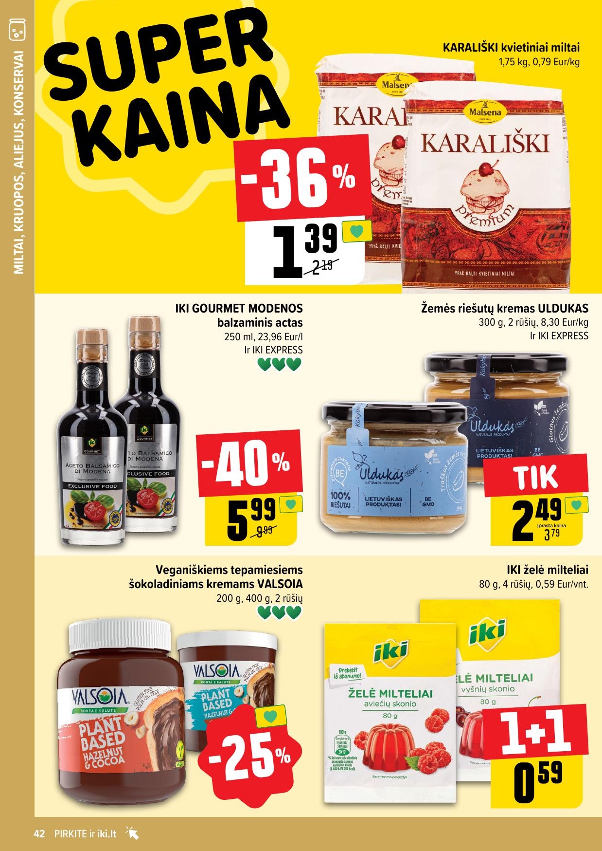 Naujausias IKI kaininis katalogas 2024.04.08 - 2024.04.14