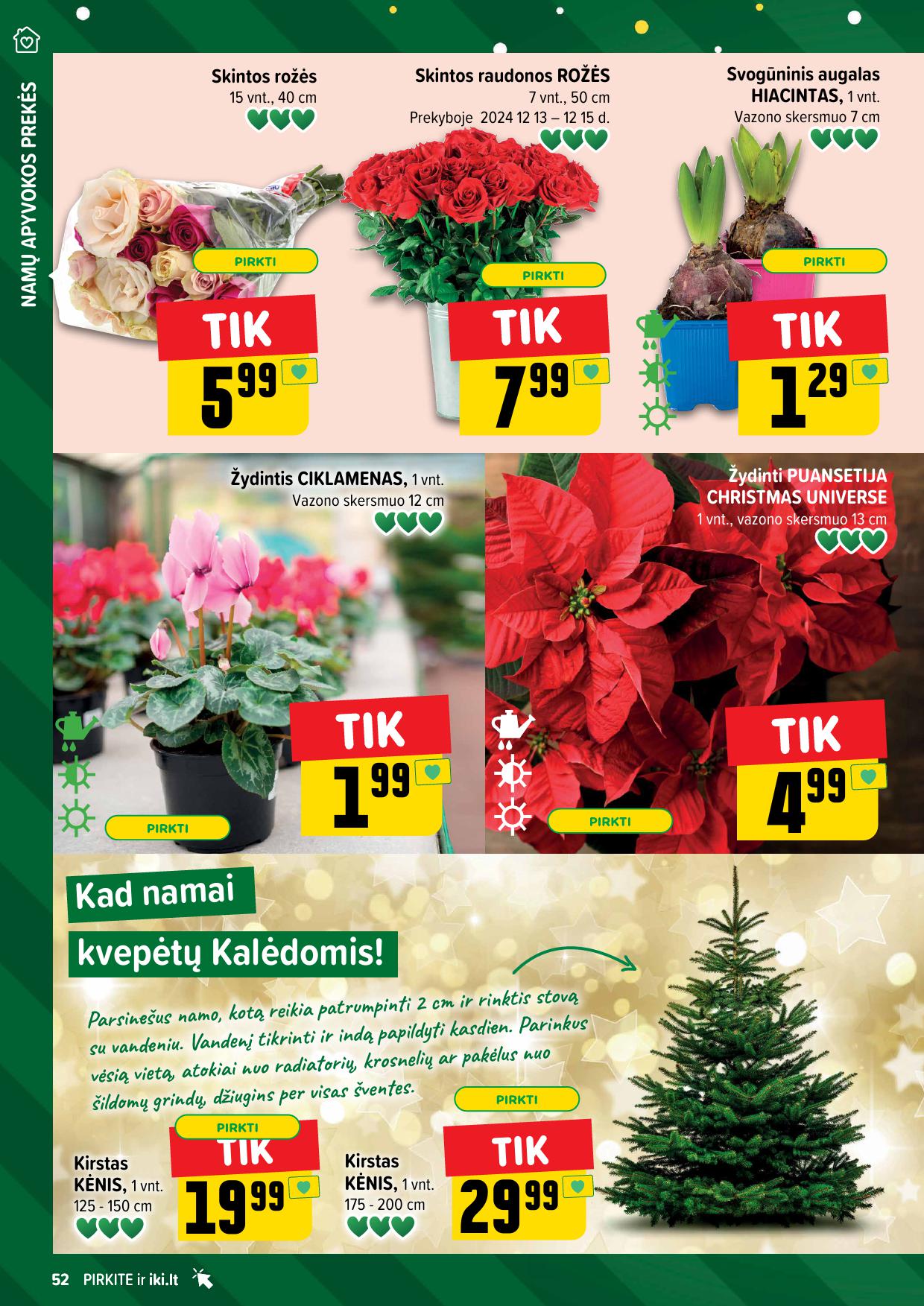 Naujausias IKI kaininis katalogas 2024.12.09 - 2024.12.15