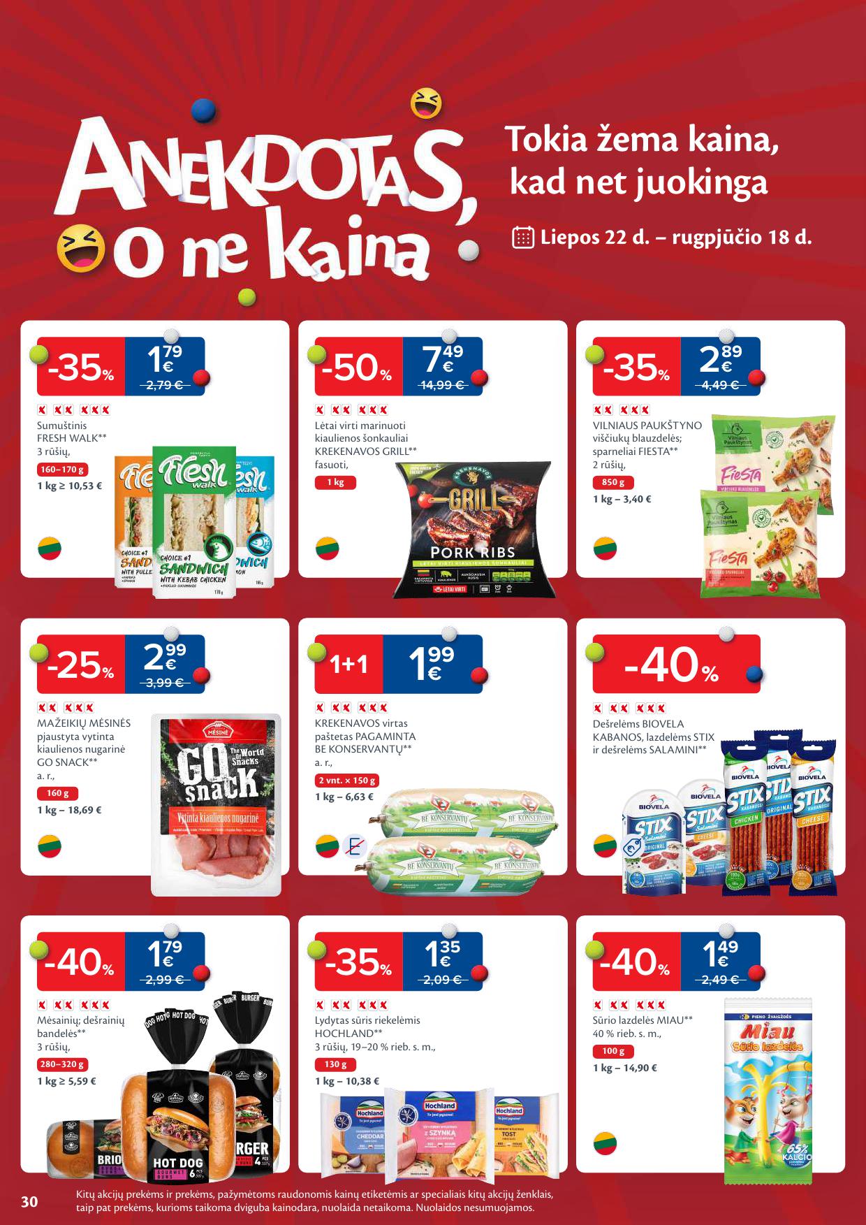 Naujausias MAXIMA kaininis katalogas 2025.07.29 - 2025.08.04