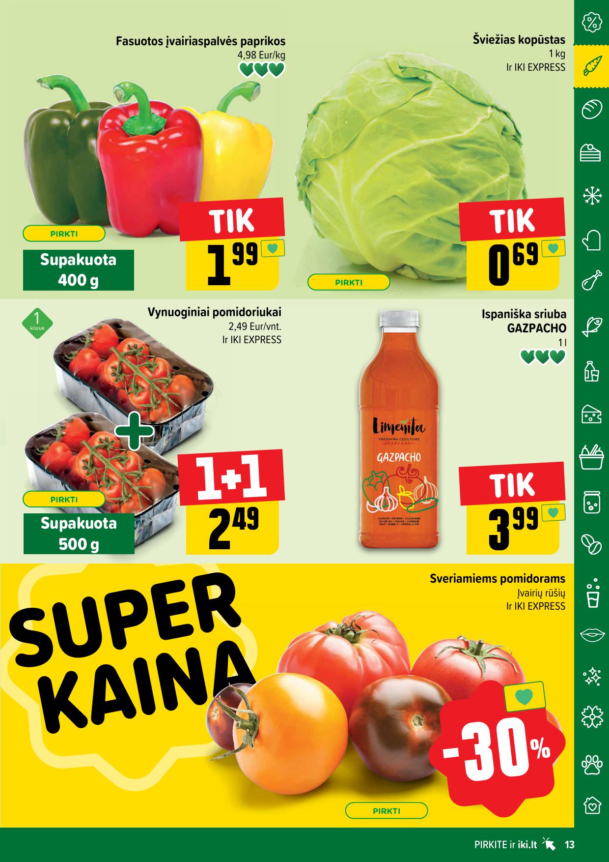 Naujausias IKI kaininis katalogas 2024.06.24 - 2024.06.30