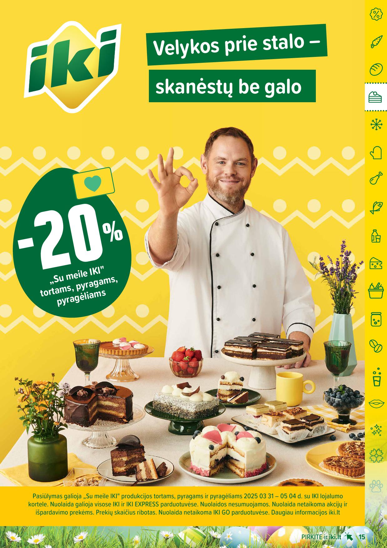 Naujausias IKI kaininis katalogas 2025.04.14 - 2025.04.19