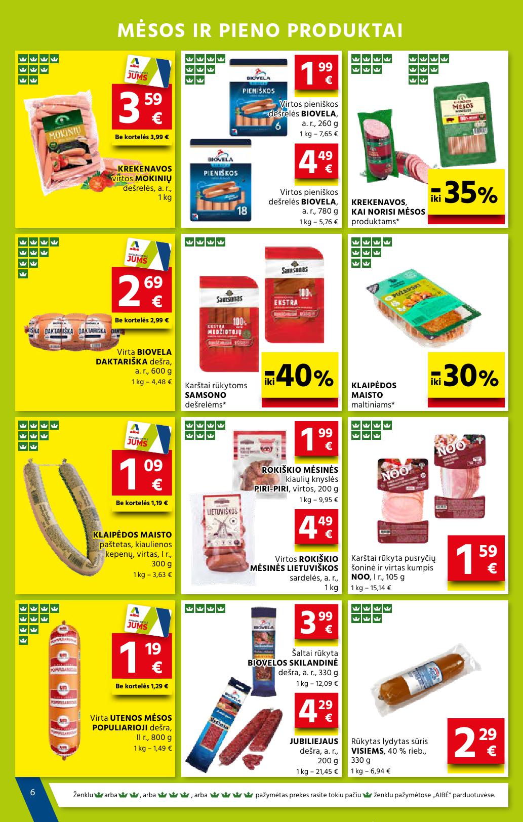 AIBĖ akcijų ir nuolaidų leidinys Nr.4 2026.02.19 - 2026.03.03