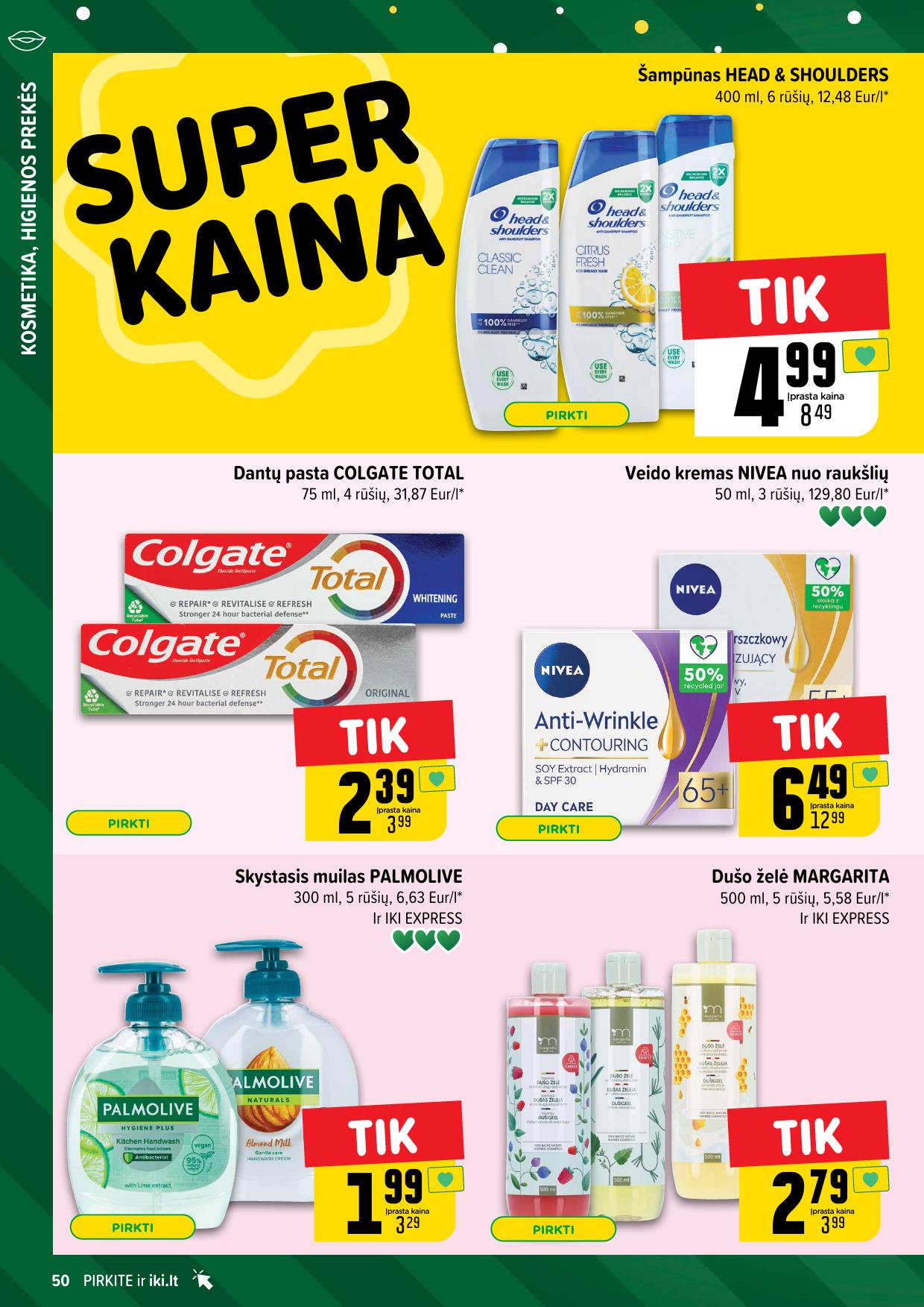 Naujausias IKI kaininis katalogas 2024.11.11 - 2024.11.17