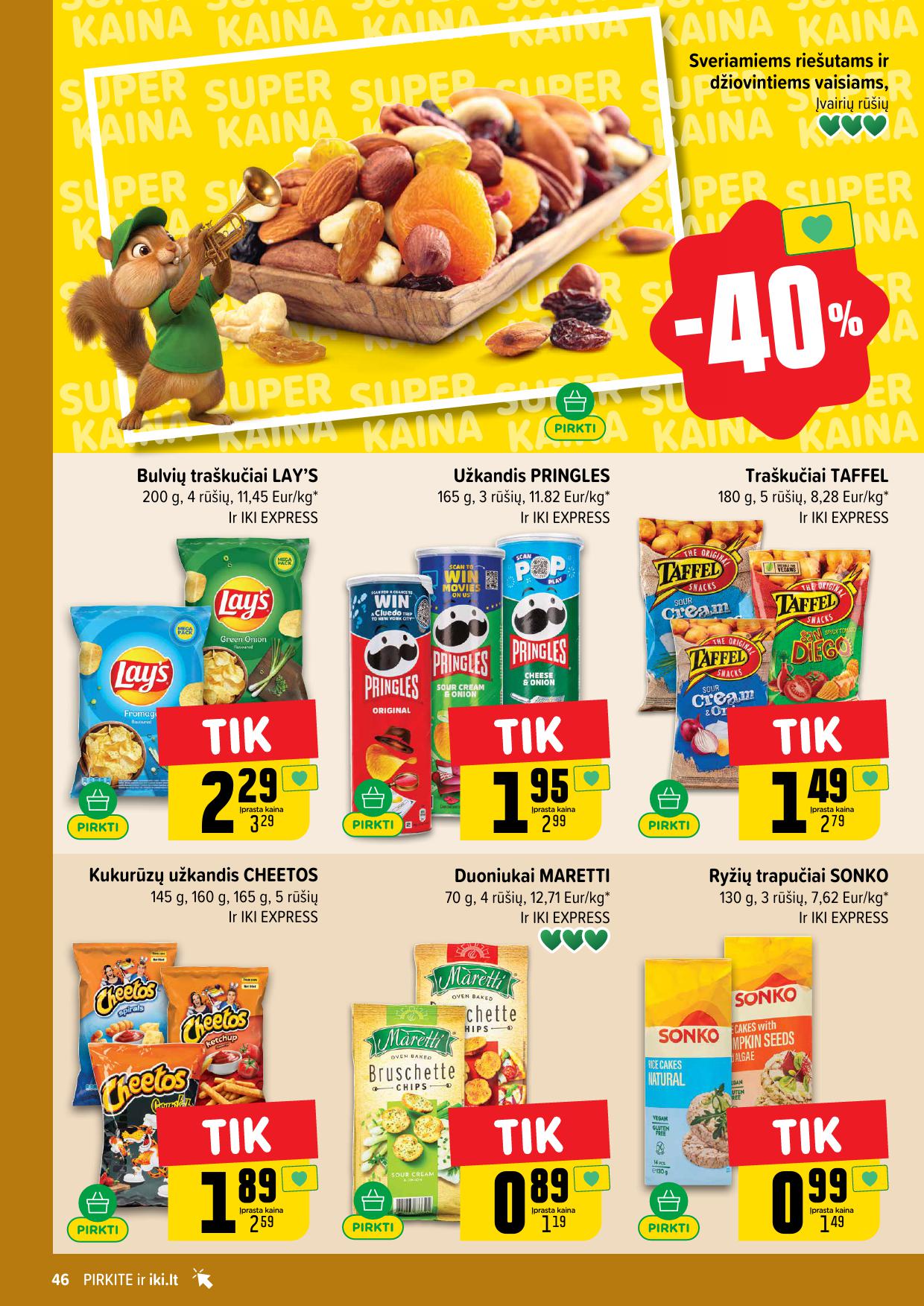 Naujausias IKI kaininis katalogas 2026.04.27 - 2026.05.03