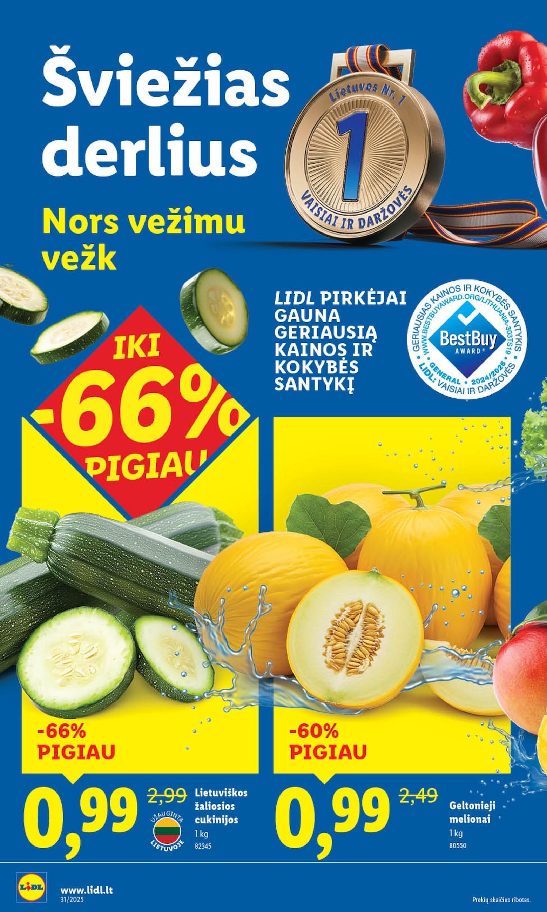 Naujausias LIDL kaininis katalogas 2025.07.28 - 2025.08.03