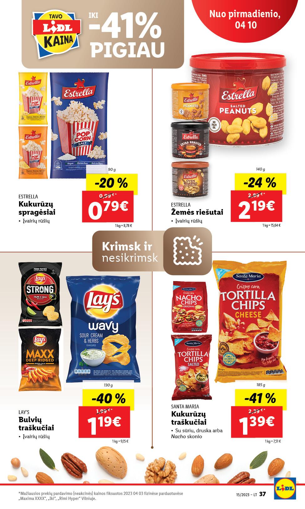 Naujausias LIDL kaininis katalogas 2023.04.10 - 2023.04.16