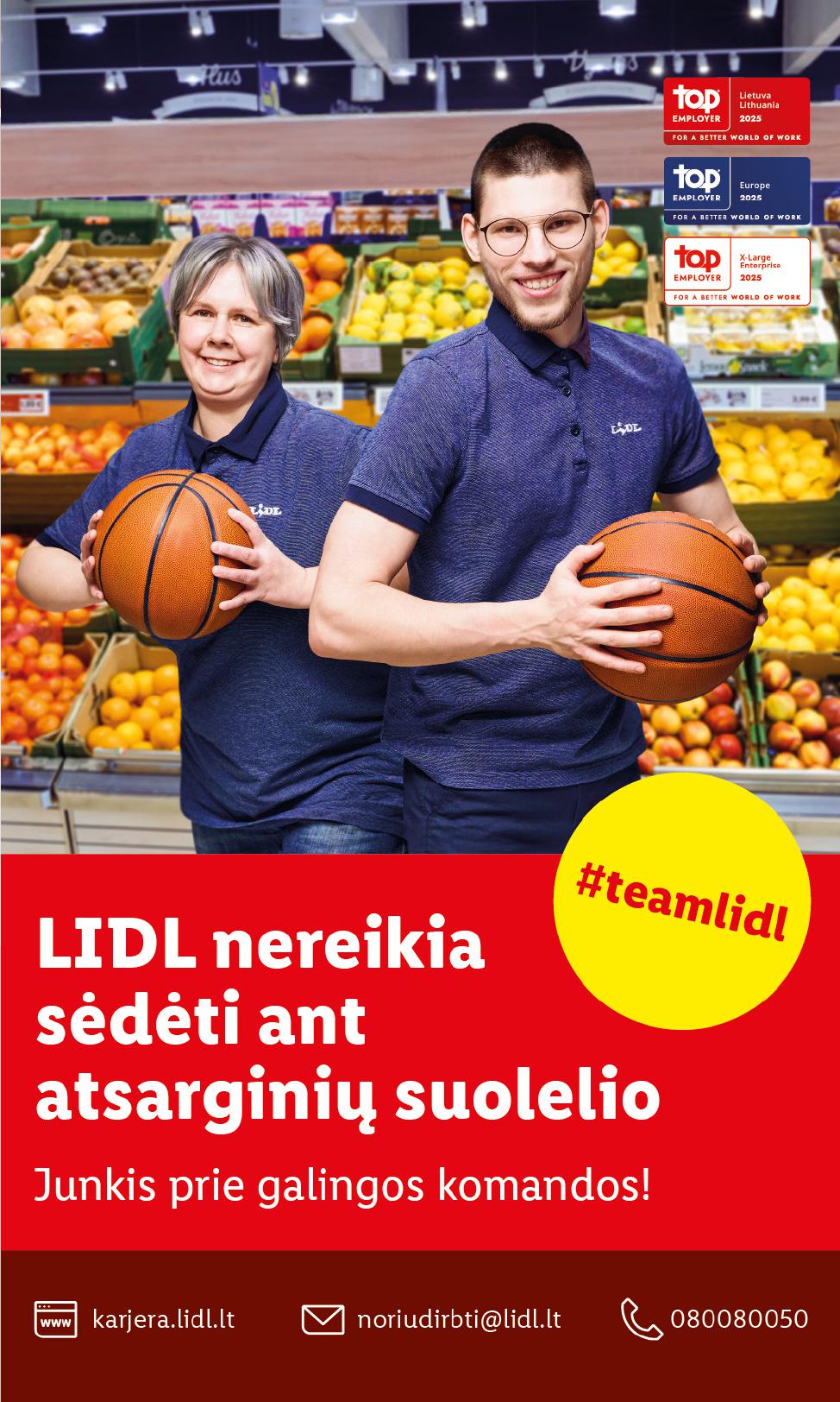 LIDL ne maisto prekių leidinys 2025.05.05 - 2025.05.11