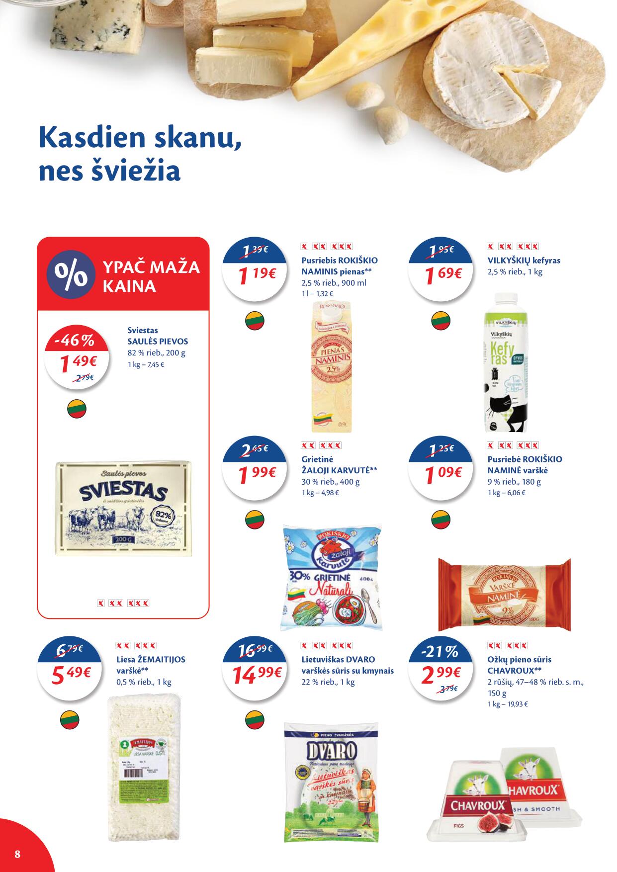 Naujausias MAXIMA kaininis katalogas 2023.01.10 - 2023.01.16