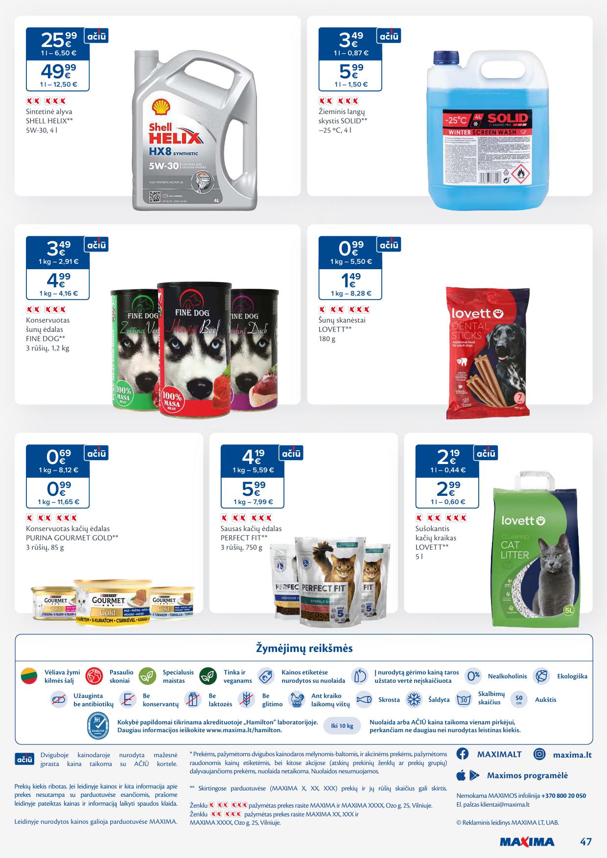 Naujausias MAXIMA kaininis katalogas 2026.01.13 - 2026.01.19