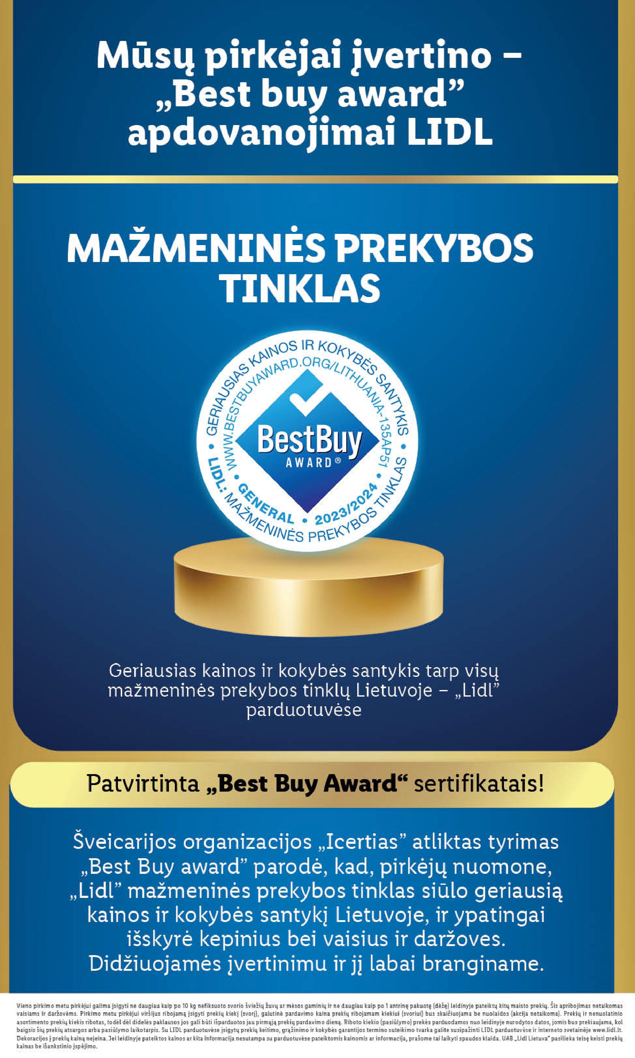Naujausias LIDL kaininis katalogas 2023.09.11 - 2023.09.17