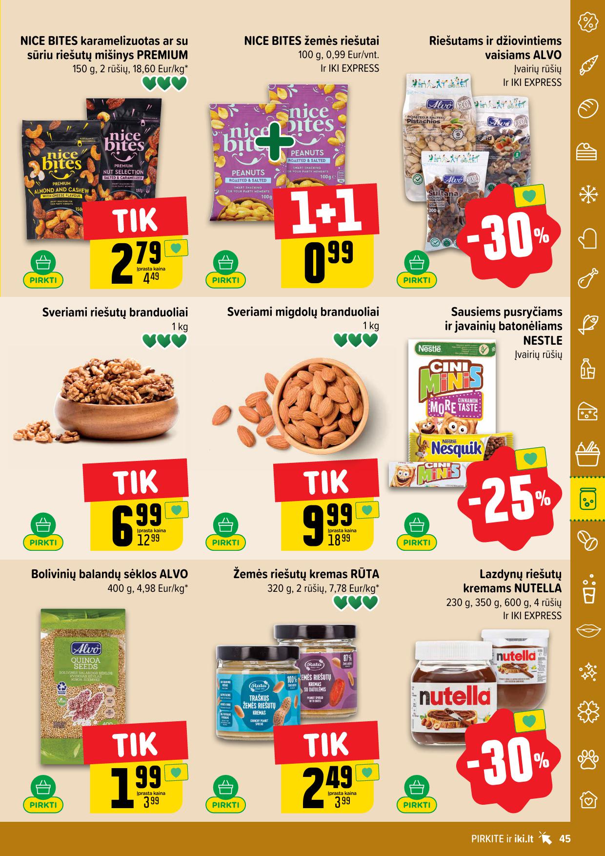 Naujausias IKI kaininis katalogas 2026.02.09 - 2026.02.15