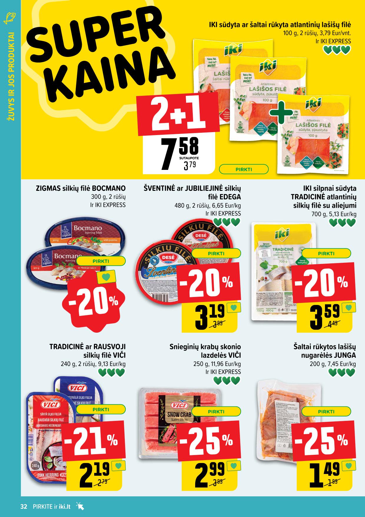 Naujausias IKI kaininis katalogas 2024.04.22 - 2024.04.28