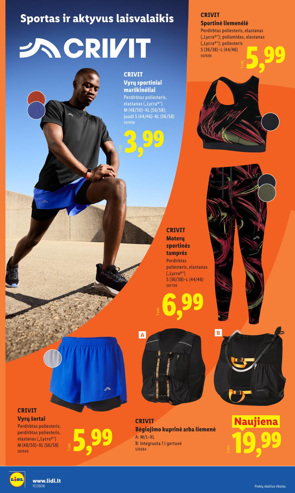 LIDL ne maisto prekių leidinys 2026.04.20 - 2026.04.26