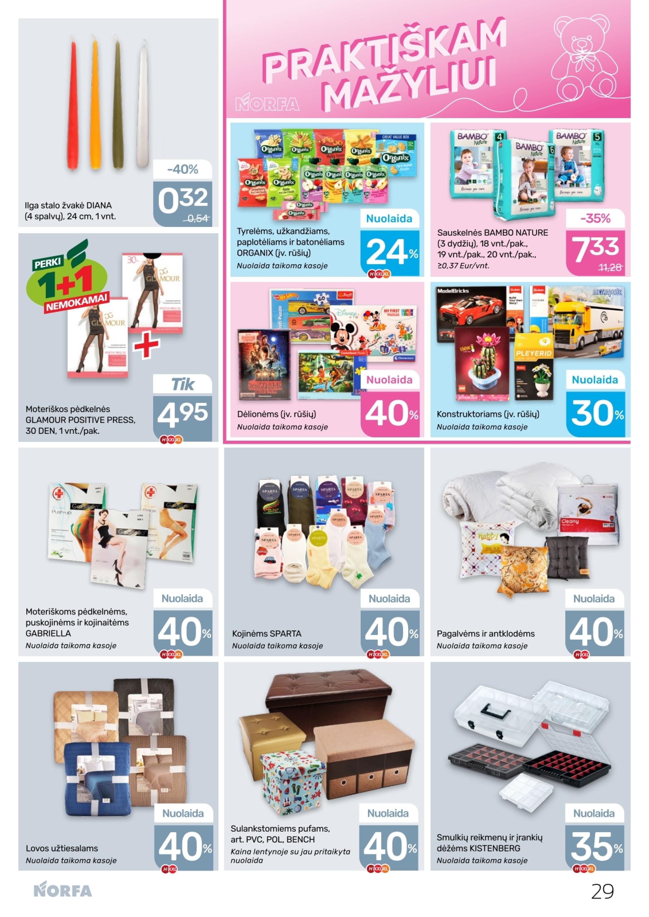 Naujausias NORFA kaininis katalogas 2026.04.16 - 2026.04.29