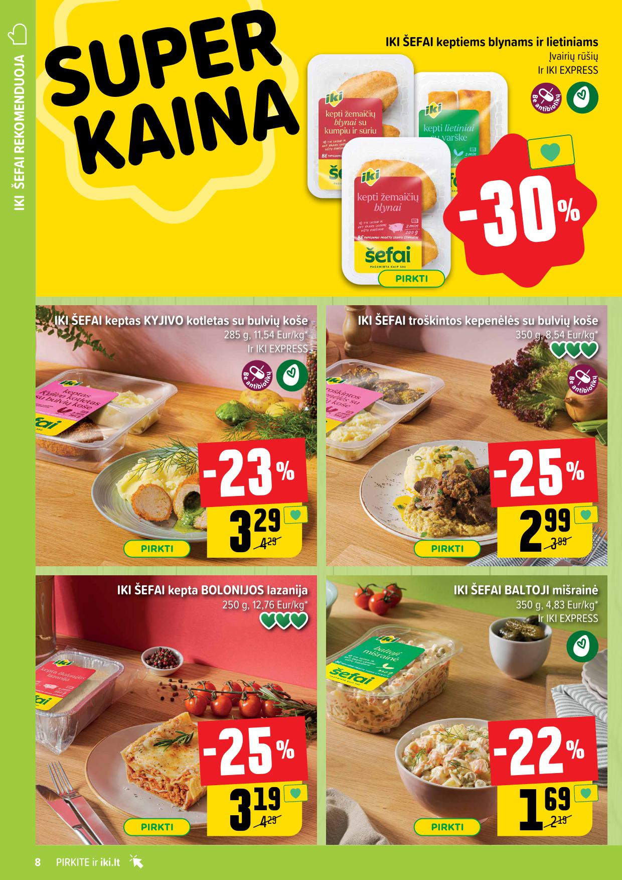 Naujausias IKI kaininis katalogas 2025.05.05 - 2025.05.11