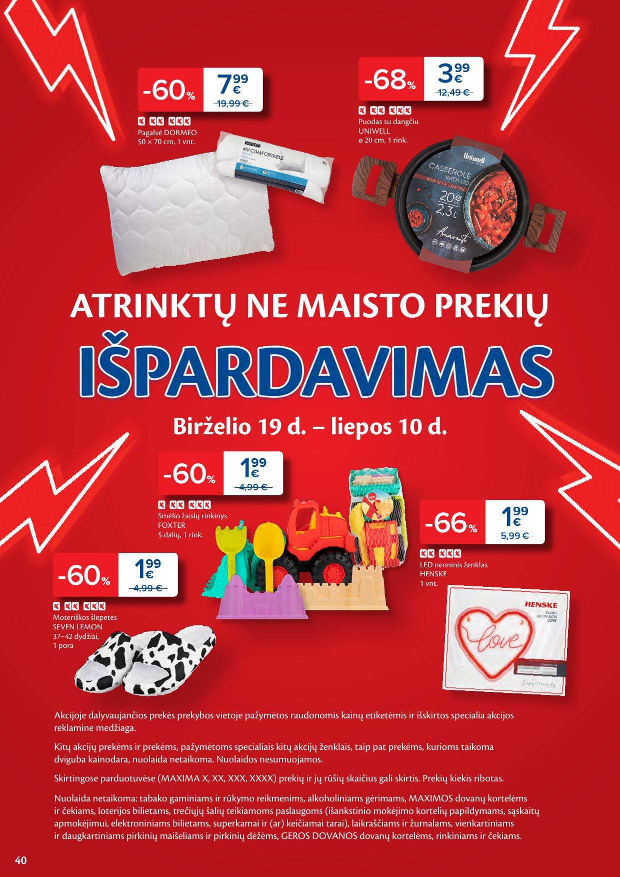 Naujausias MAXIMA kaininis katalogas 2025.06.24 - 2025.06.30