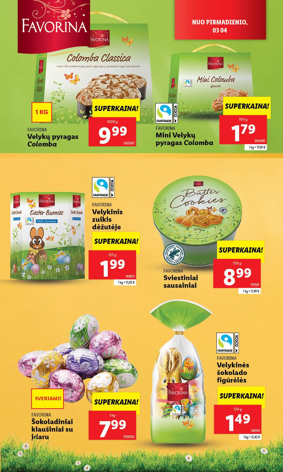 Naujausias LIDL kaininis katalogas 2024.03.04 - 2024.03.10