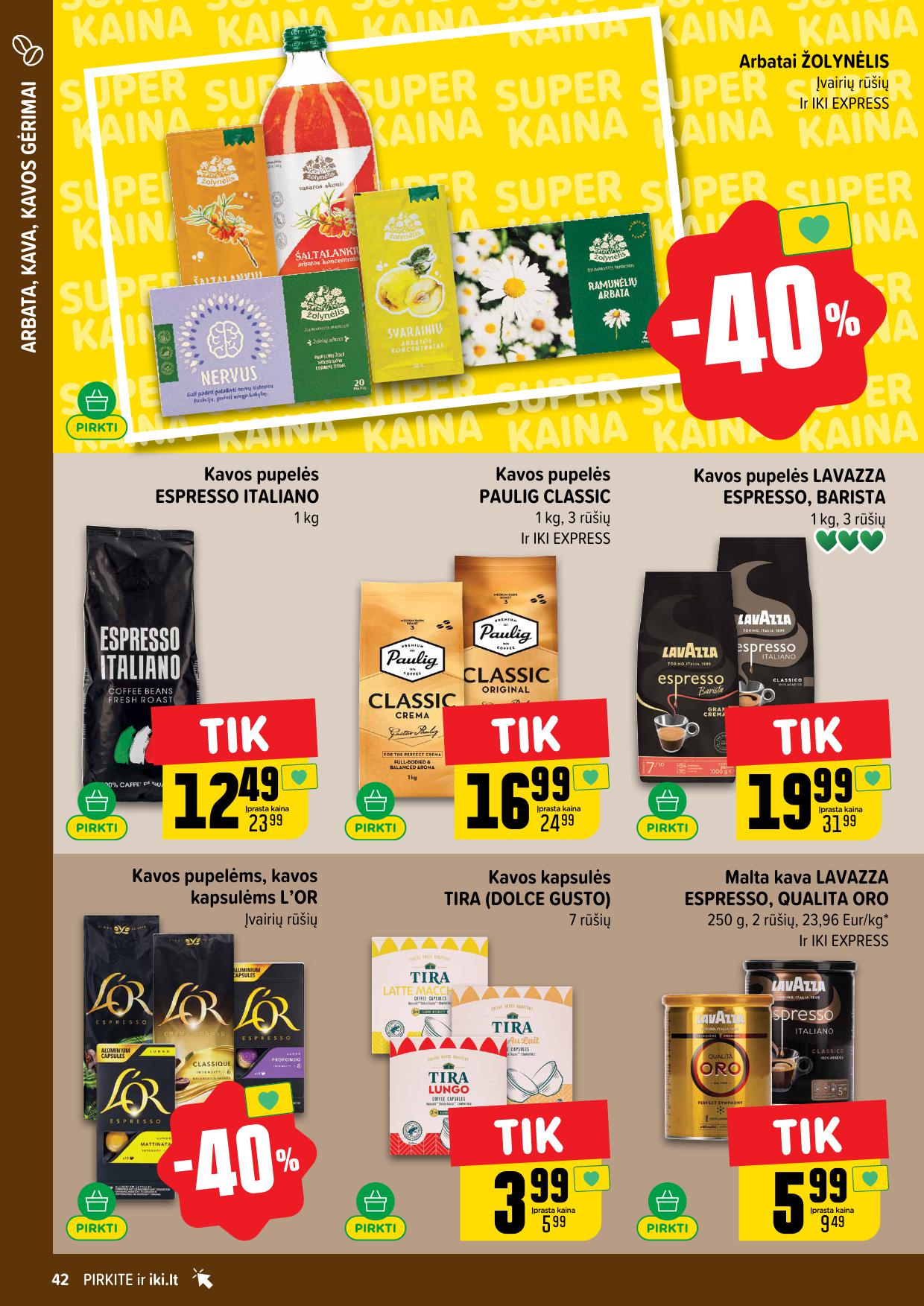 Naujausias IKI kaininis katalogas 2026.01.26 - 2026.02.01