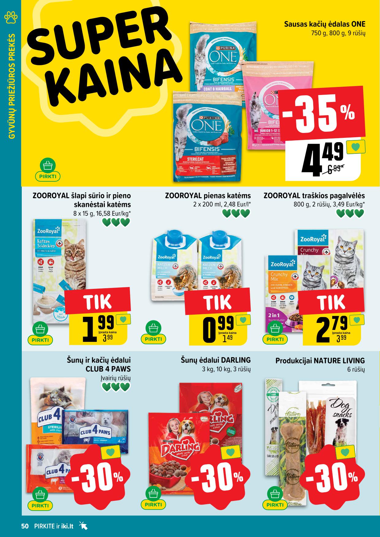 Naujausias IKI kaininis katalogas 2026.01.05 - 2026.01.11