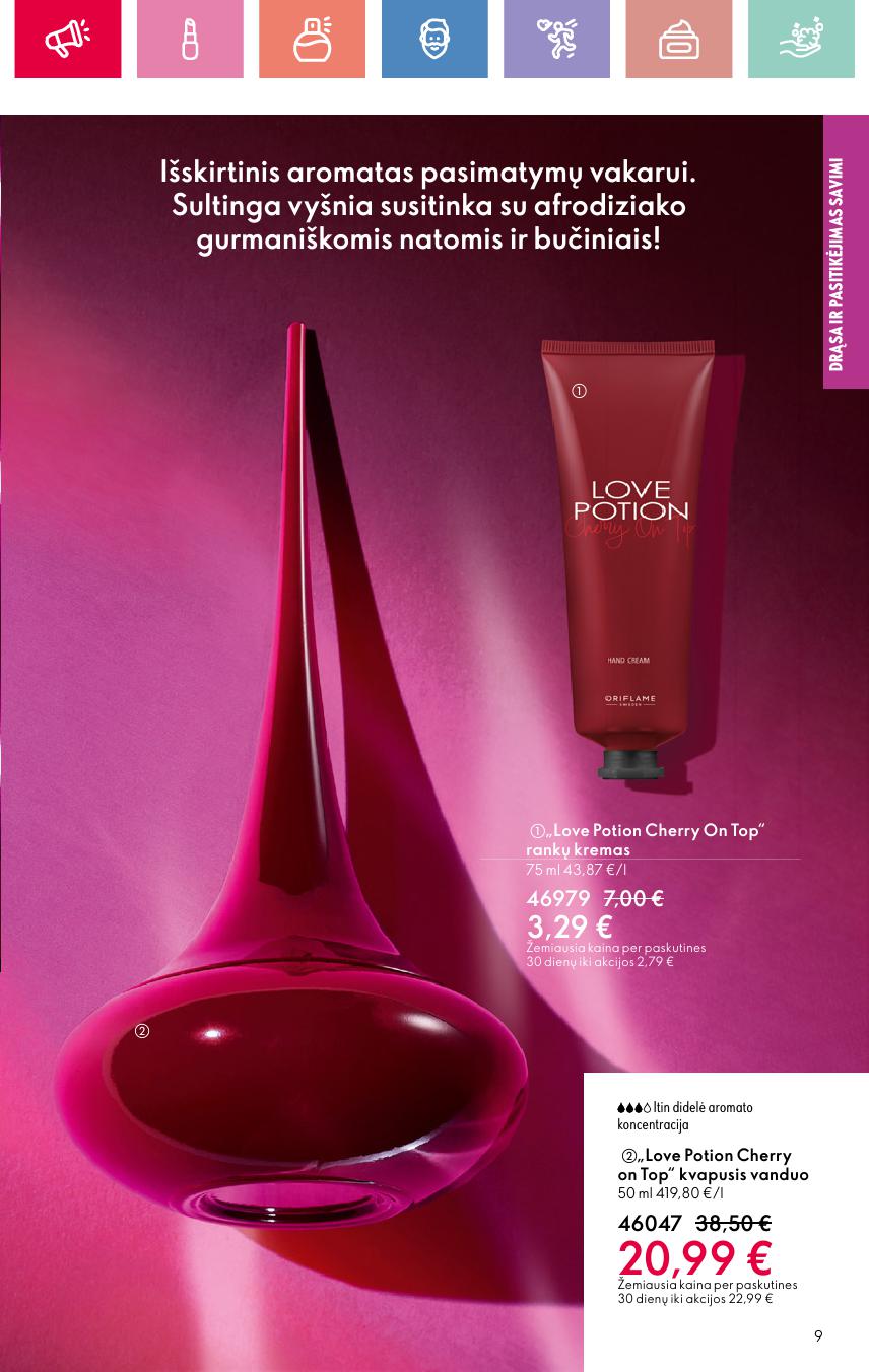 Naujas ORIFLAME katalogas galioja 2025.05.11 - 2025.05.31