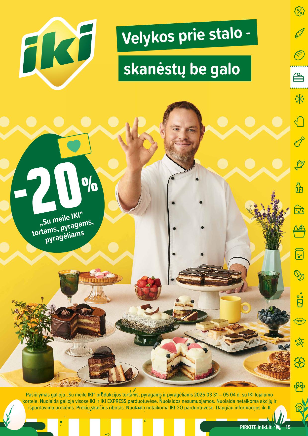 Naujausias IKI kaininis katalogas 2025.04.07 - 2025.04.13