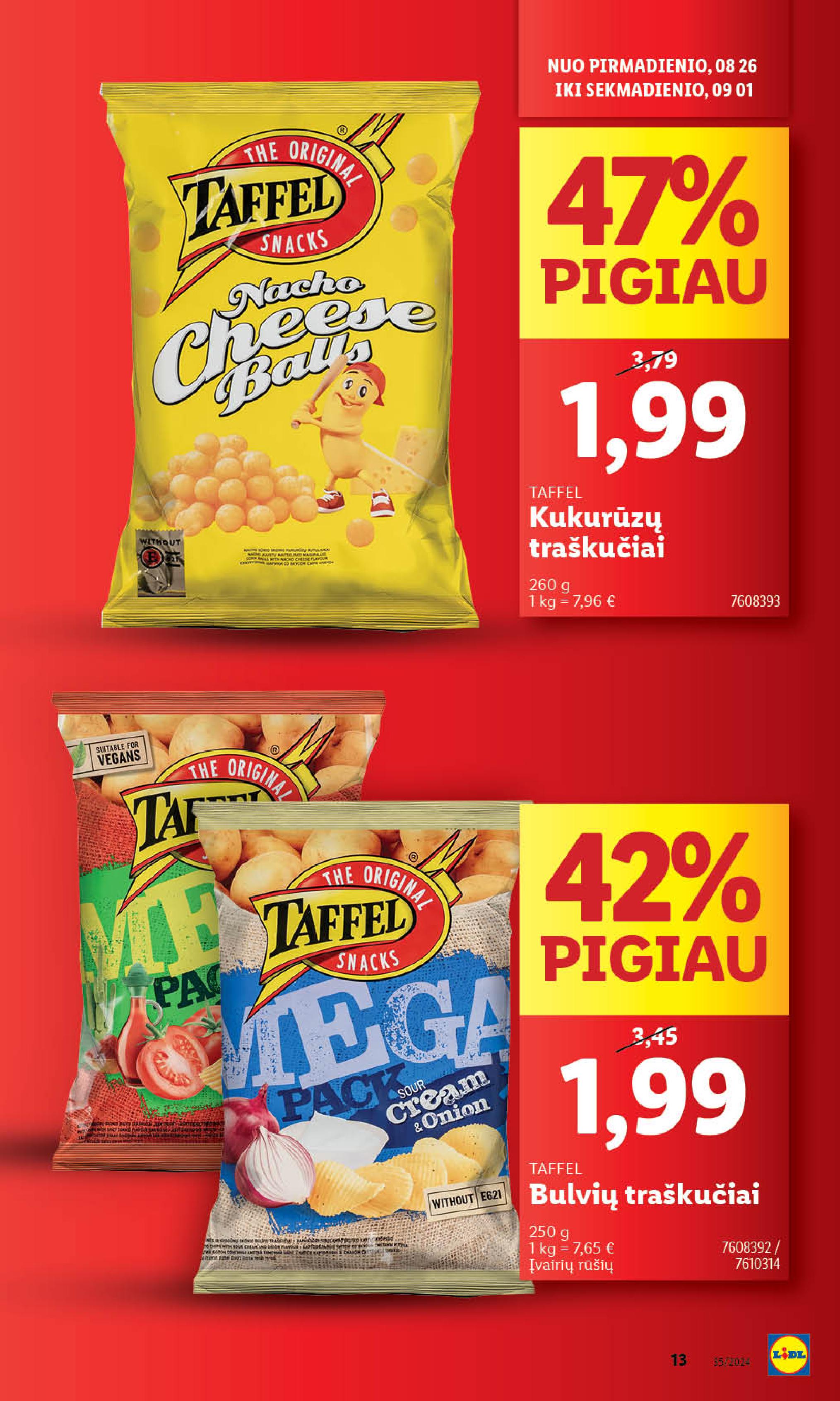 Naujausias LIDL kaininis katalogas 2024.08.26 - 2024.09.01