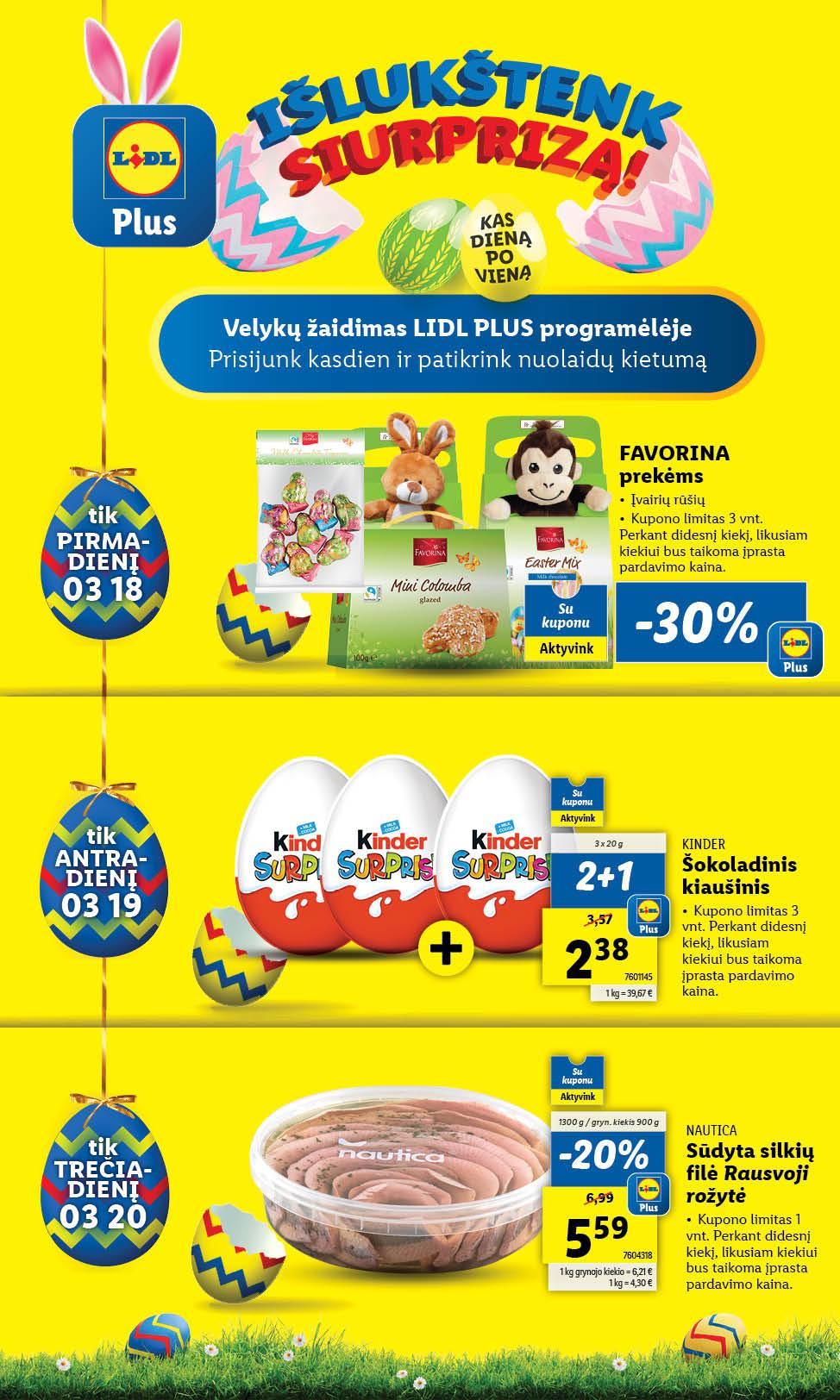Naujausias LIDL kaininis katalogas 2024.03.18 - 2024.03.24