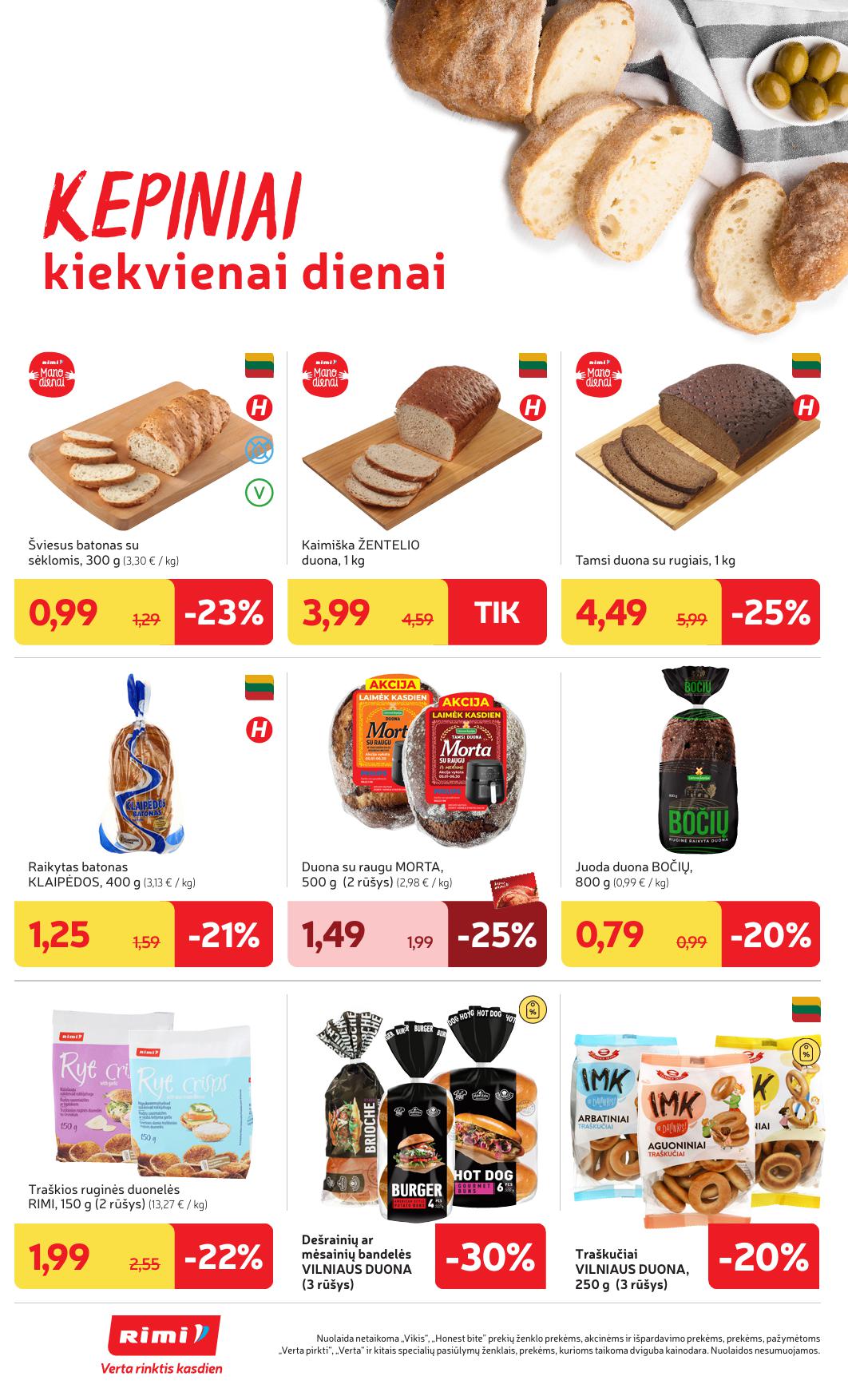 Naujausias RIMI kaininis katalogas 2025.06.10 - 2025.06.16