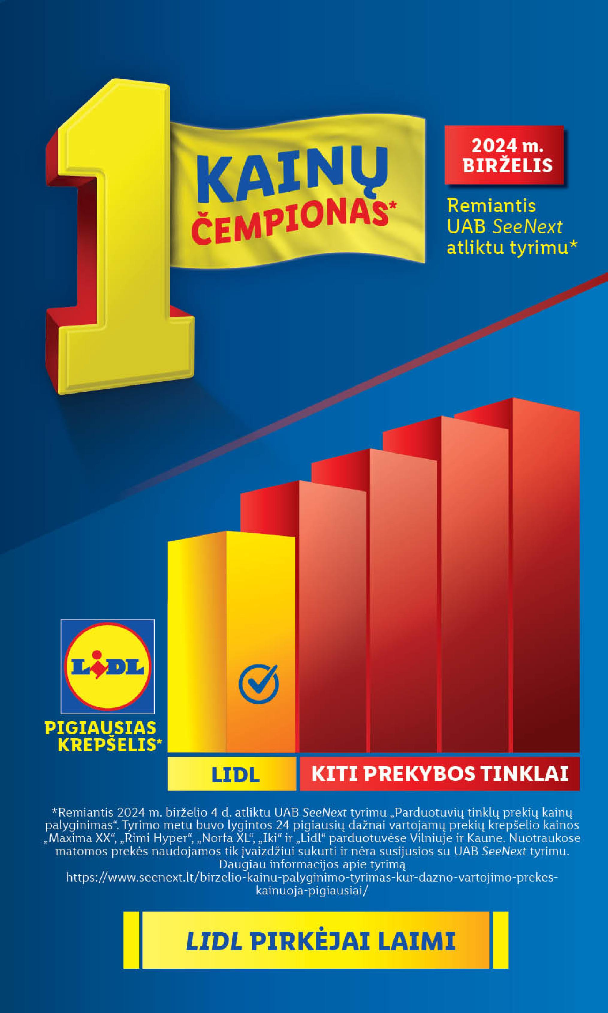 Naujausias LIDL kaininis katalogas 2024.06.24 - 2024.06.30