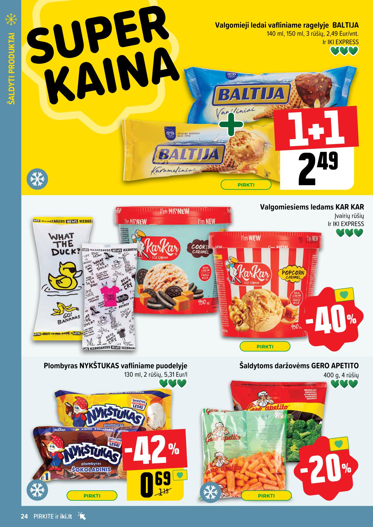 Naujausias IKI kaininis katalogas 2024.04.22 - 2024.04.28