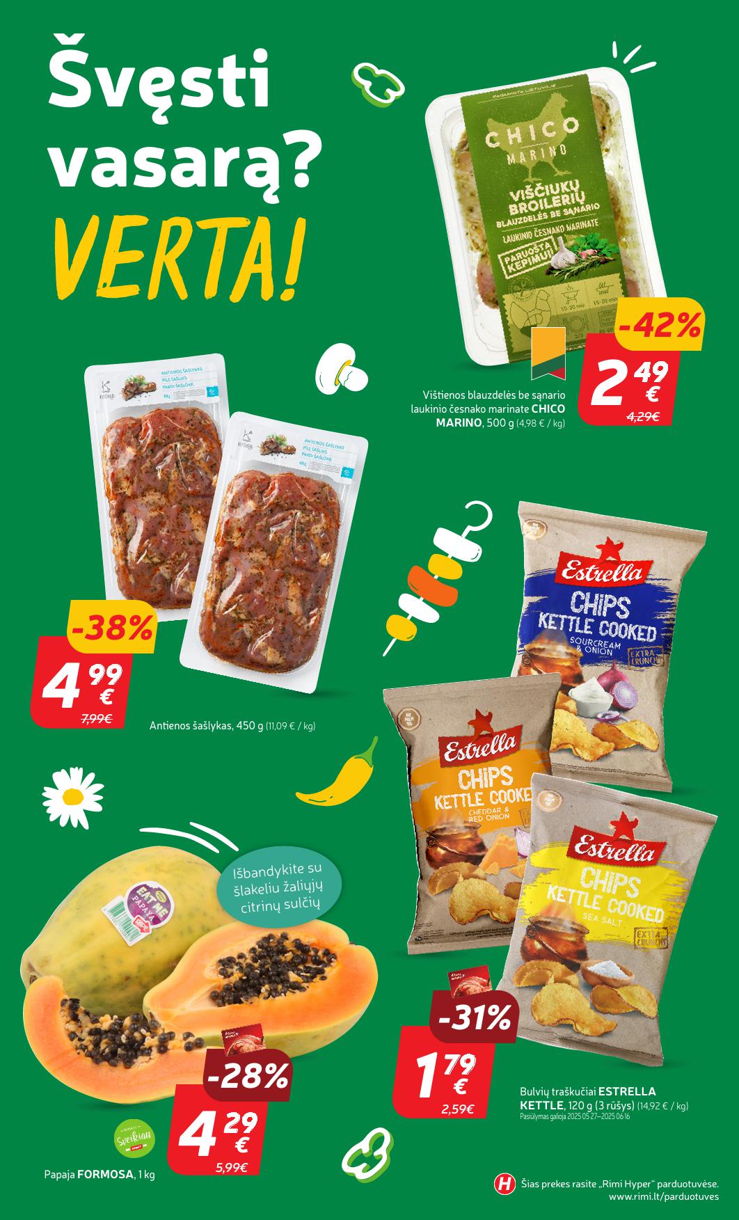 RIMI nuolaidų ir akcijų leidinys Nr.23 nuo 2025.06.03 iki 2025.06.09