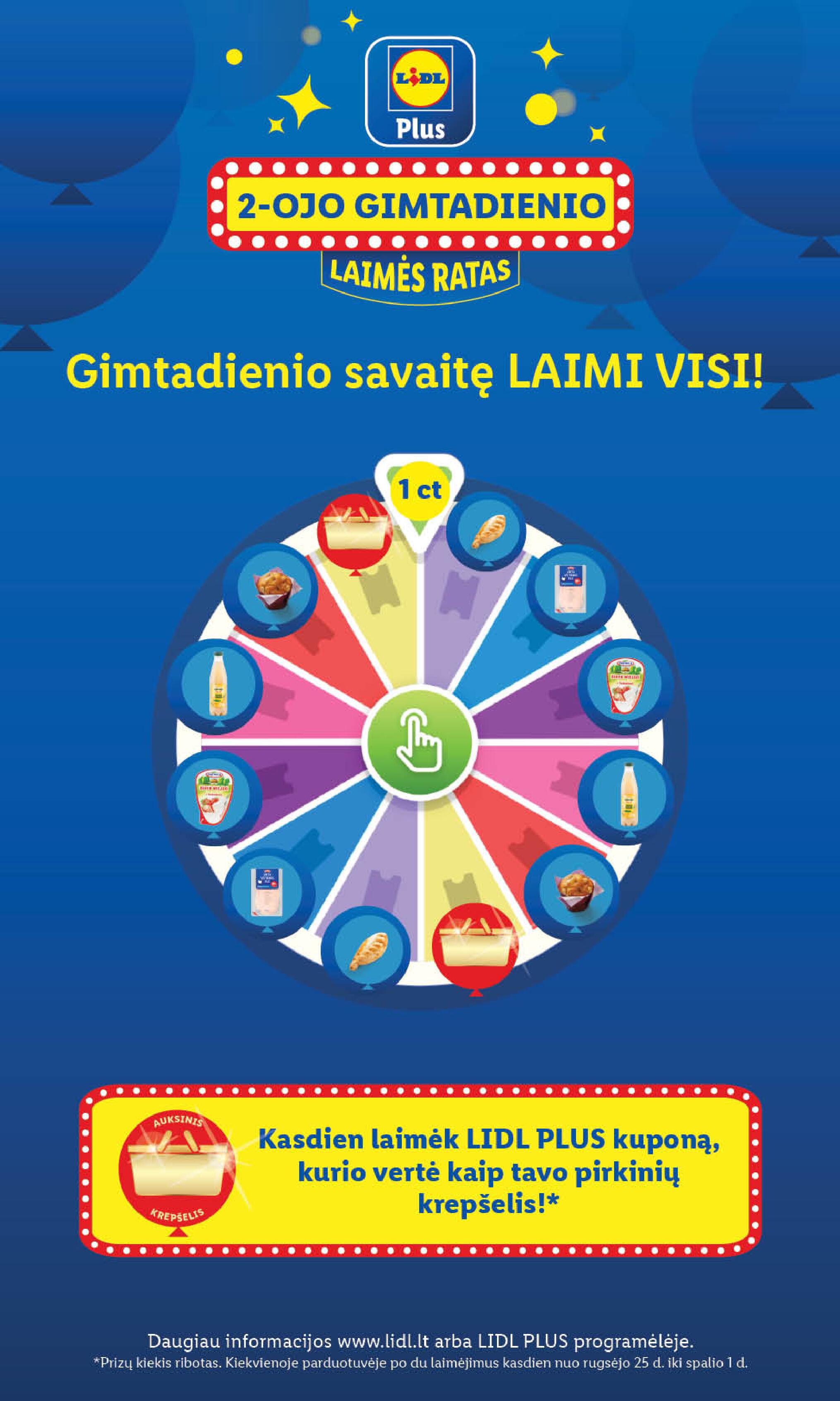 Naujausias LIDL kaininis katalogas 2023.09.25 - 2023.10.01