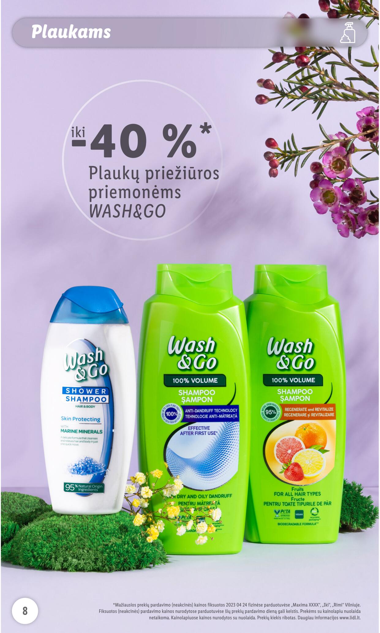 LIDL prekių katalogas "Grožio festivalis" galioja nuo 2023.05.01