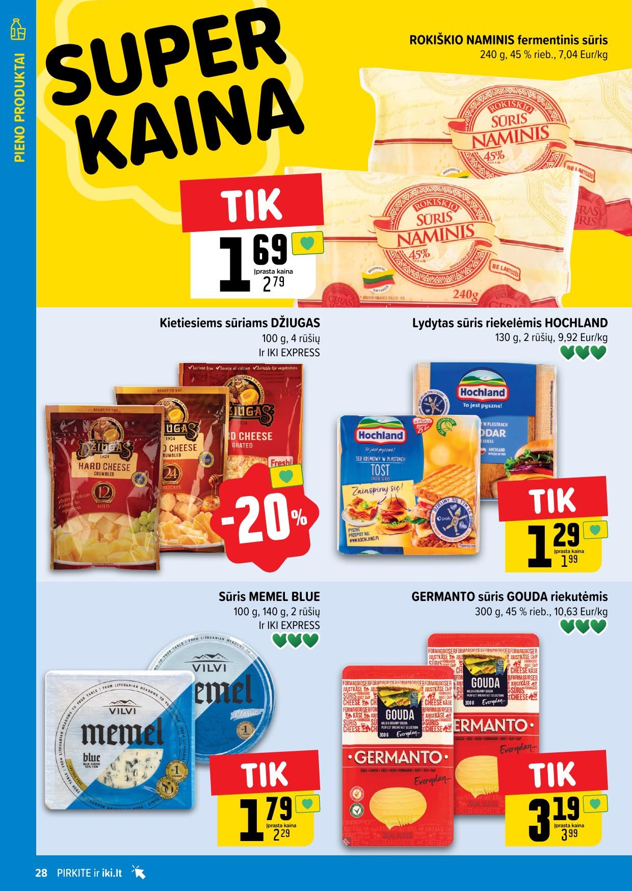 Naujausias IKI kaininis katalogas 2024.05.20 - 2024.05.26