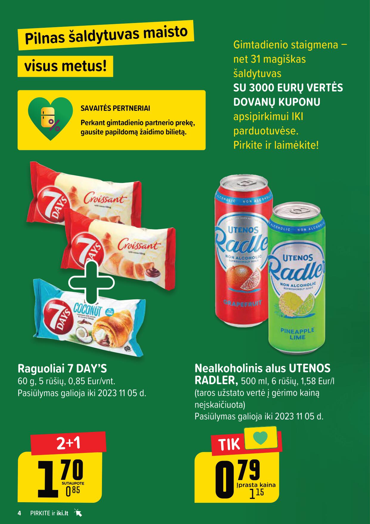 Naujausias IKI kaininis katalogas 2023.10.23 - 2023.10.29