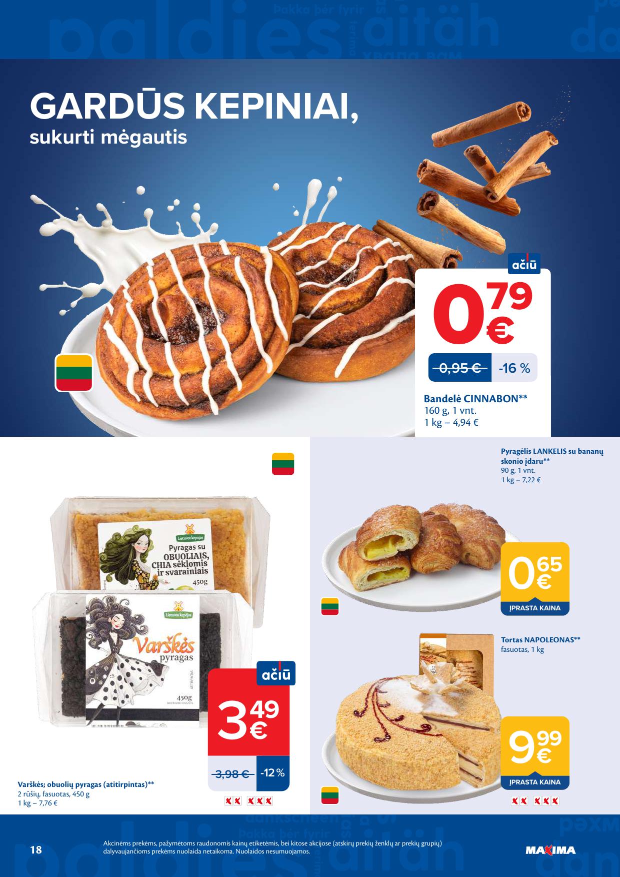 MAXIMA akcijų ir nuolaidų leidinys Nr.25 2026.06.16 - 2026.06.22