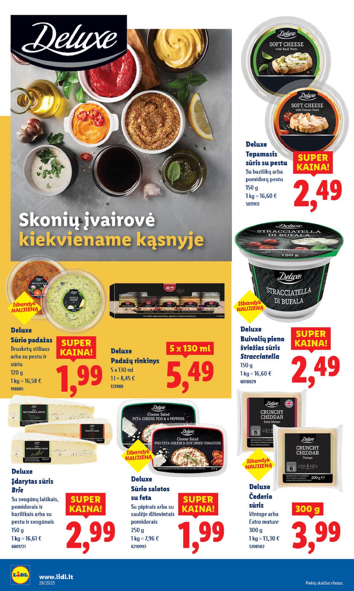Naujausias LIDL kaininis katalogas 2025.07.14 - 2025.07.20