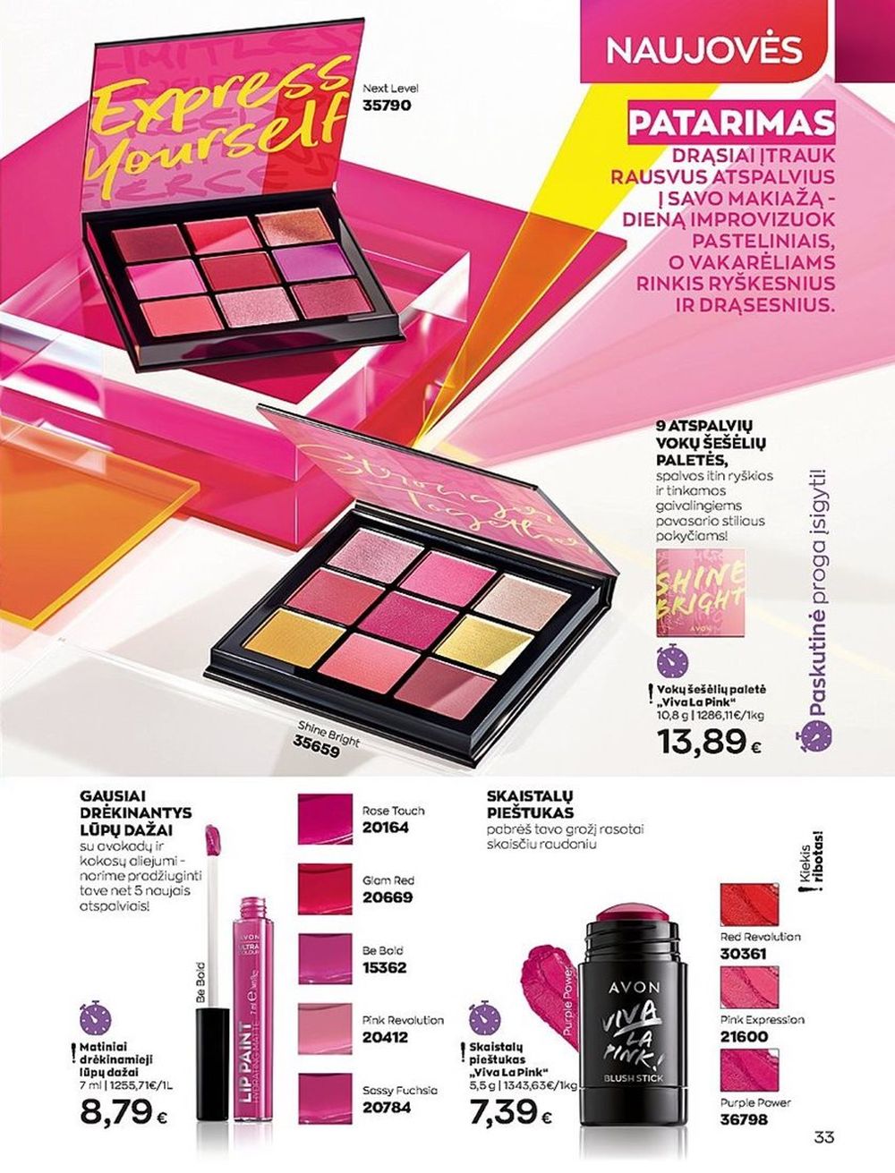 Naujas AVON katalogas galioja 2023.06.01 - 2023.06.30