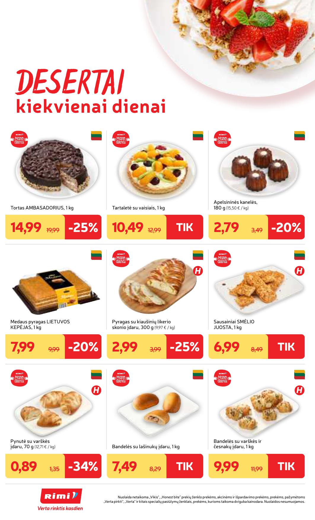 Naujausias RIMI kaininis katalogas 2025.06.24 - 2025.06.30