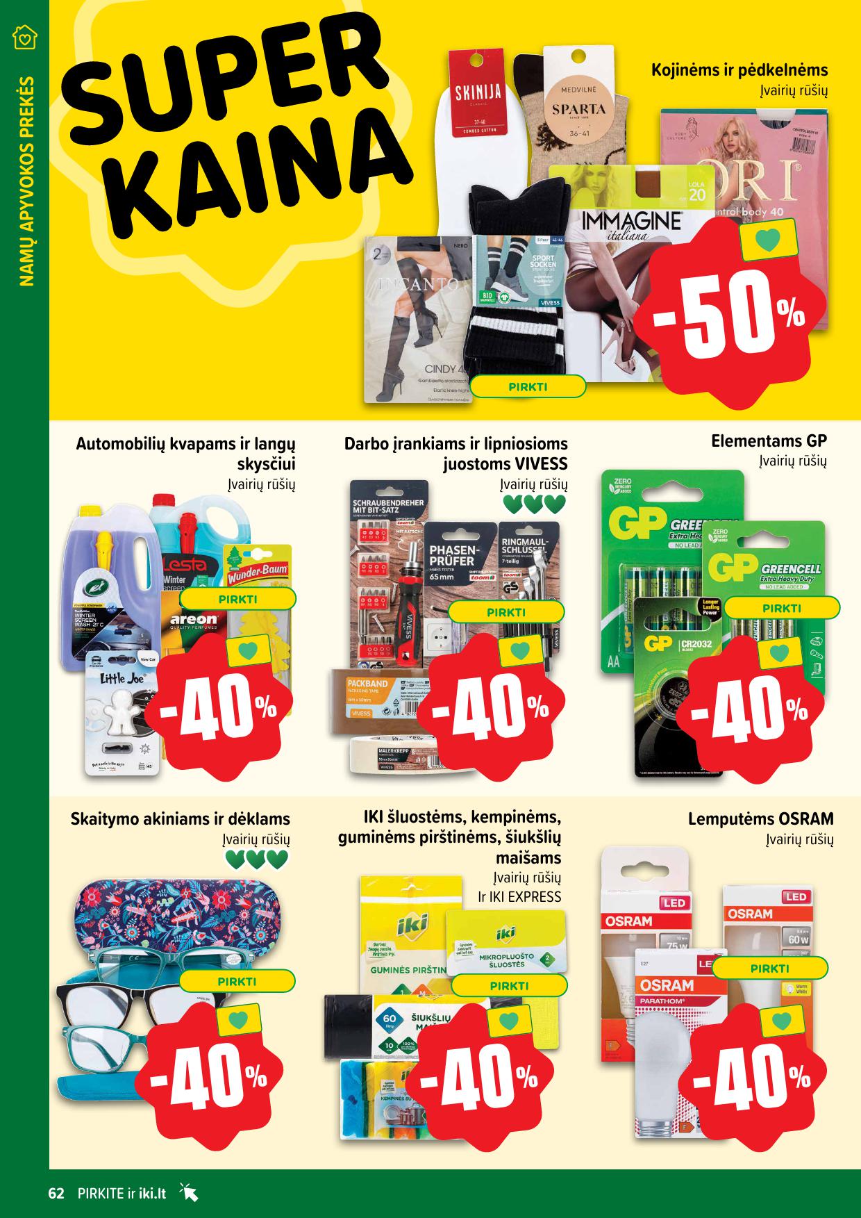Naujausias IKI kaininis katalogas 2025.02.17 - 2025.02.23
