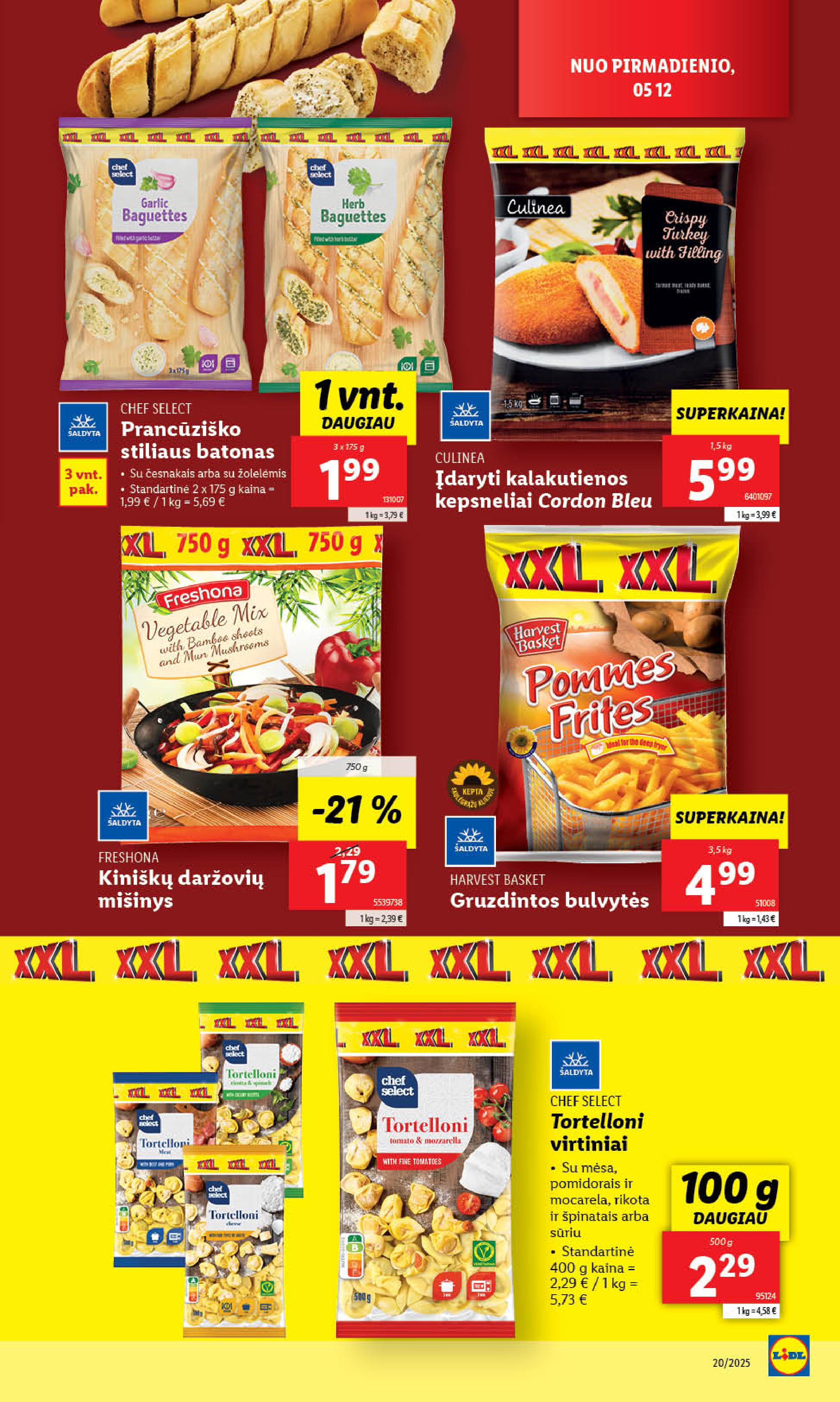 Naujausias LIDL kaininis katalogas 2025.05.12 - 2025.05.18