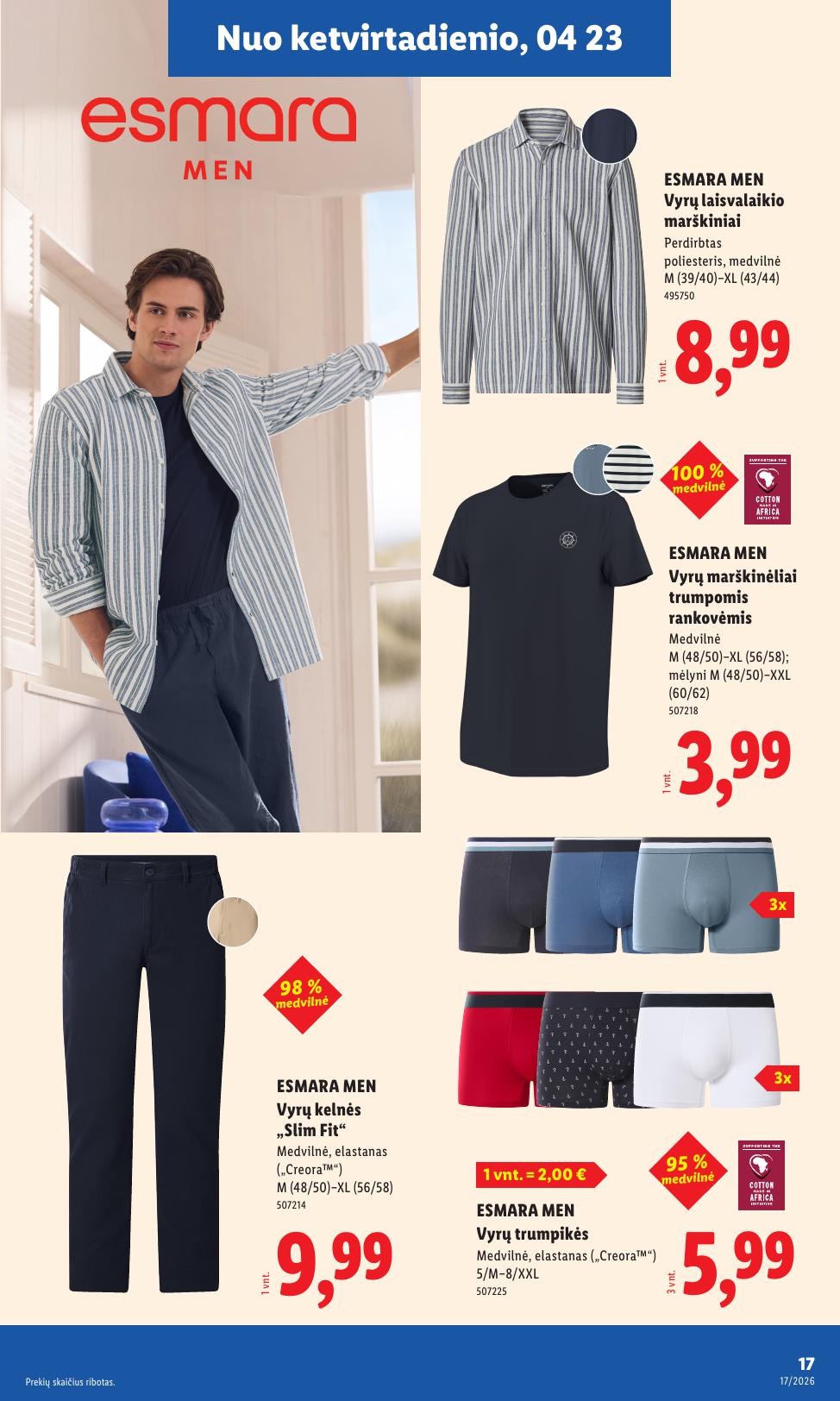 LIDL ne maisto prekių leidinys 2026.04.20 - 2026.04.26