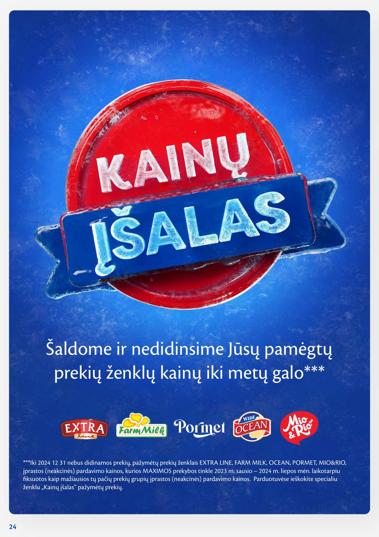 Naujausias MAXIMA kaininis katalogas 2024.08.20 - 2024.08.26