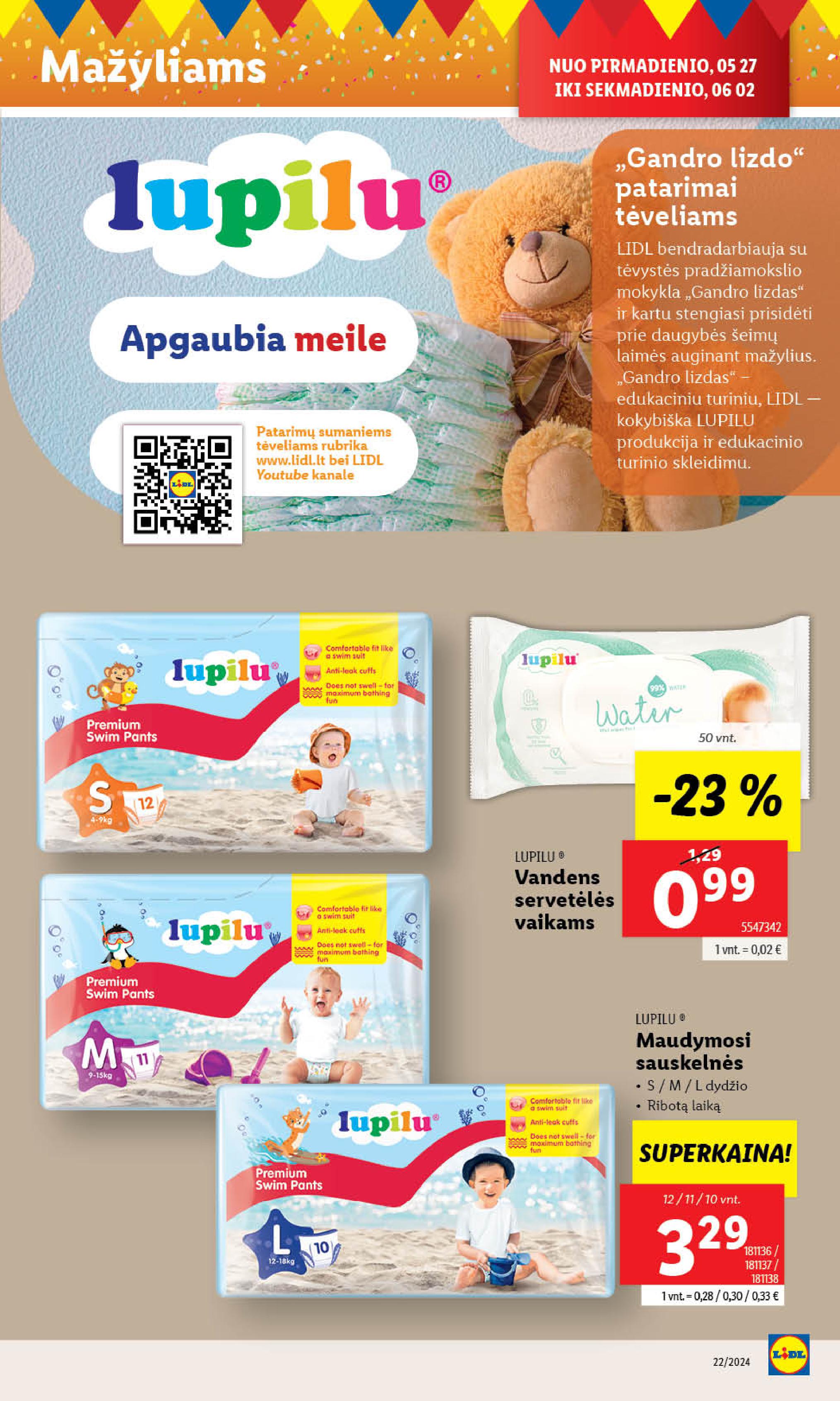 Naujausias LIDL kaininis katalogas 2024.05.27 - 2024.06.02