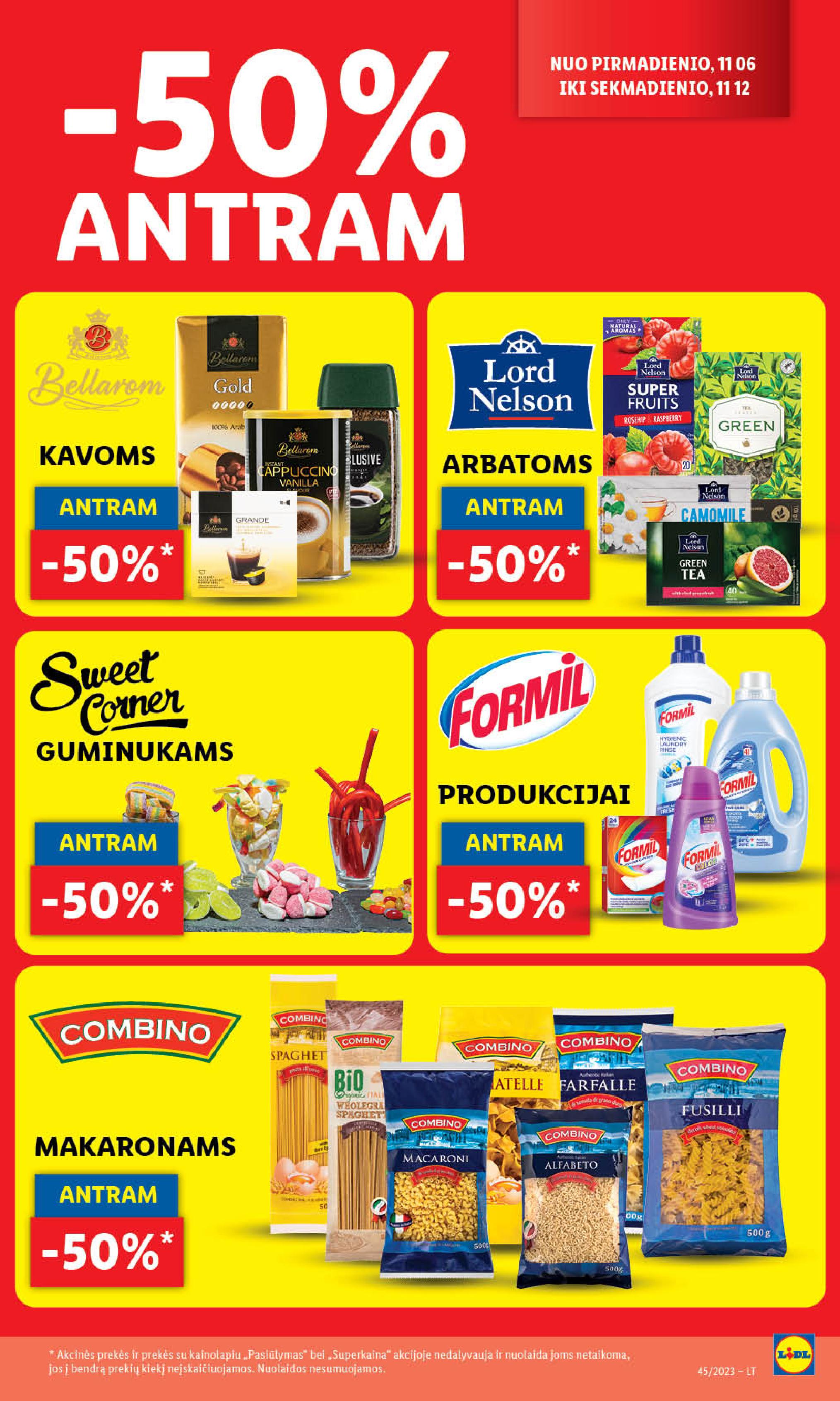 Naujausias LIDL kaininis katalogas 2023.11.06 - 2023.11.12
