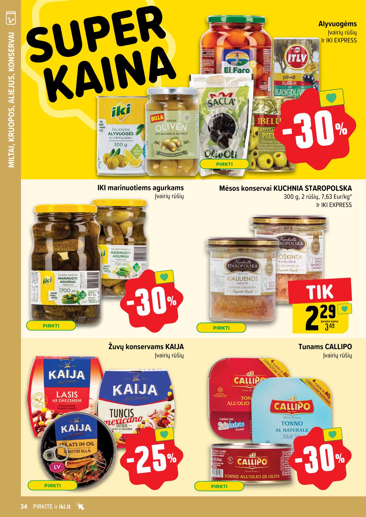 Naujausias IKI kaininis katalogas 2025.02.03 - 2025.02.09