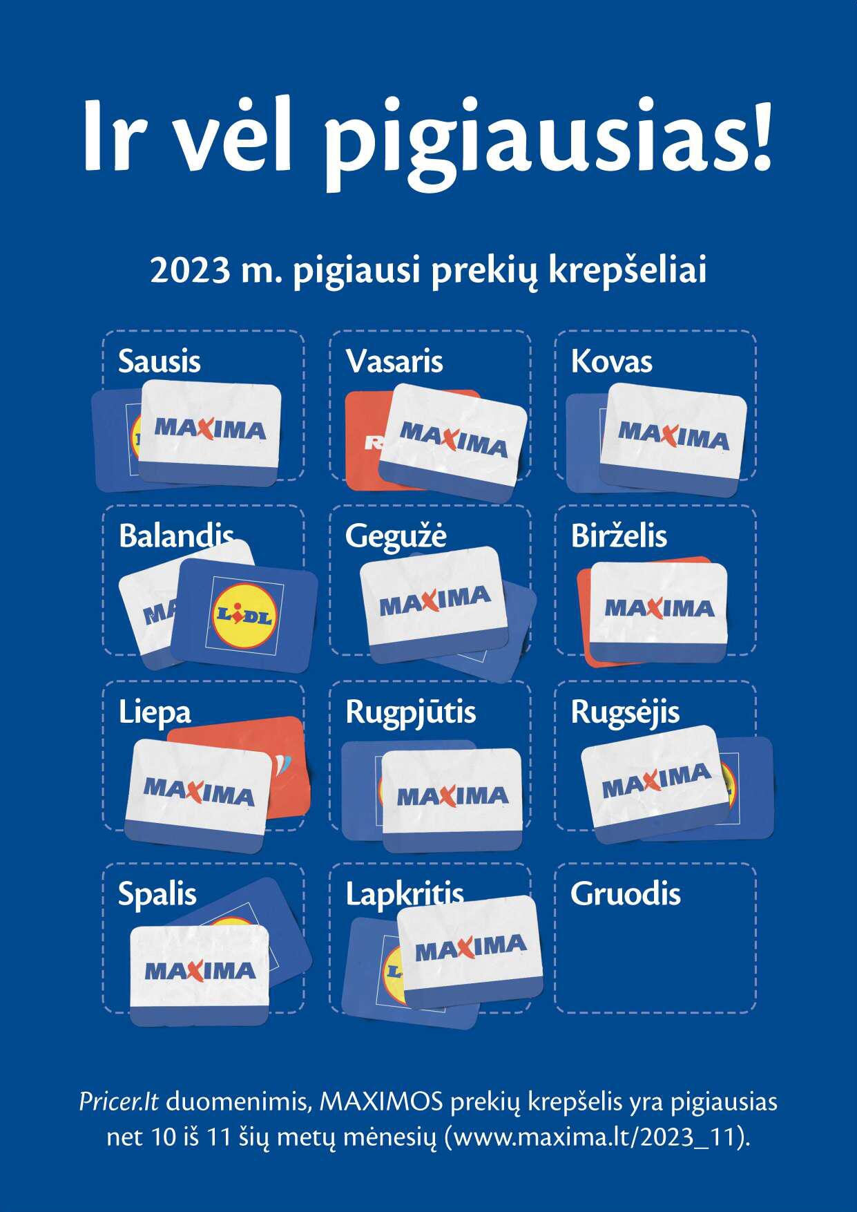 Naujausias MAXIMA kaininis katalogas 2024.01.03 - 2024.01.08