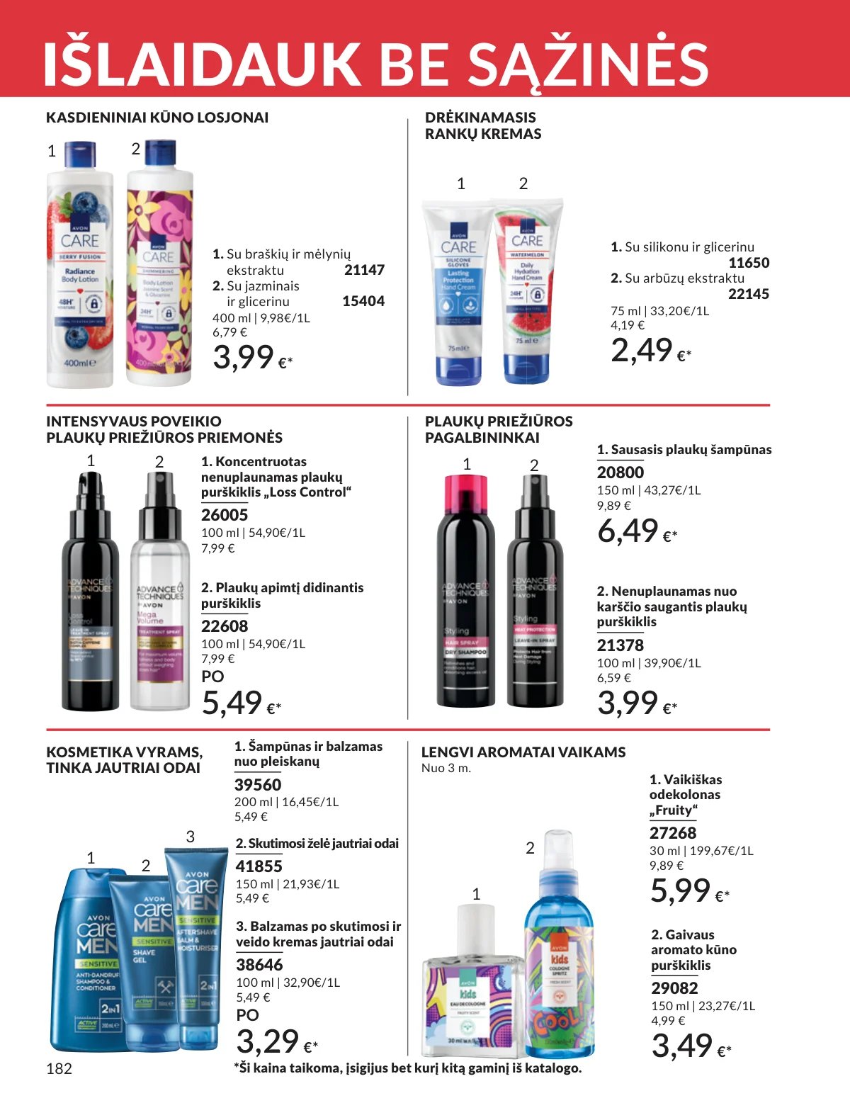 Naujas AVON katalogas galioja 2026.02.01 - 2026.02.28