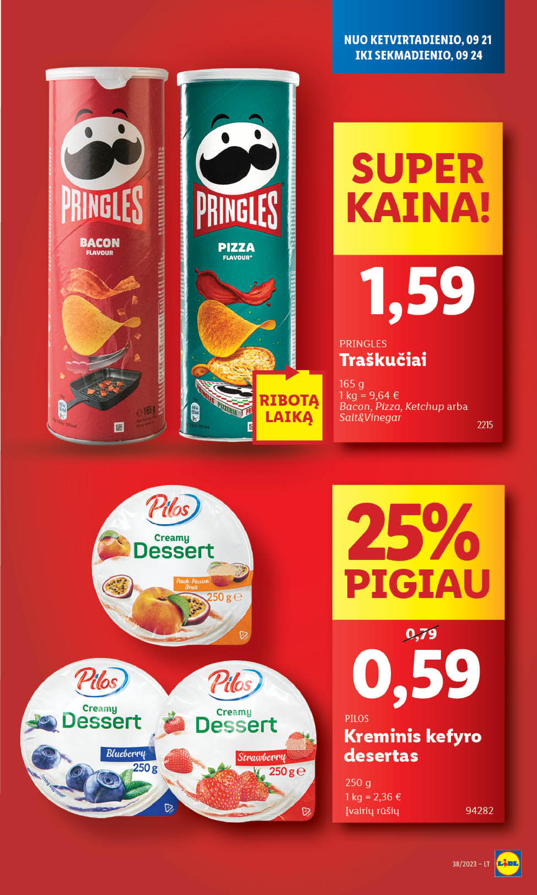 Naujausias LIDL kaininis katalogas 2023.09.18 - 2023.09.24